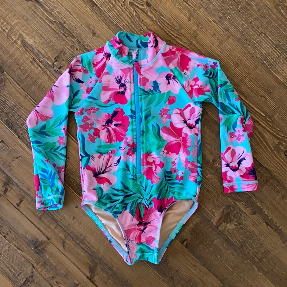 J Crew toddler rash guard / swimsuit size 2